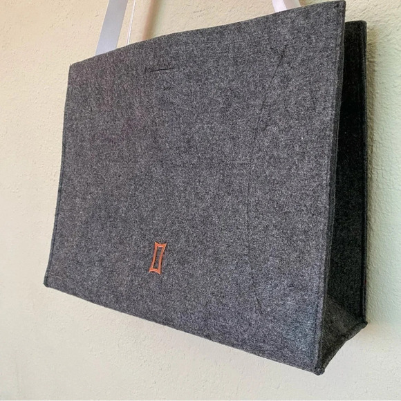 Kit and Ace Grey Large Felt Shopping Tote Bag - Picture 4 of 10
